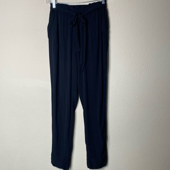 Cartonnier black paper bag pants women’s medium tall - Picture 2 of 8